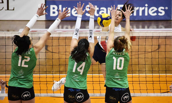  Volley League γυναικών: Με κεκτημένη ταχύτητα ο Παναθηναϊκός 