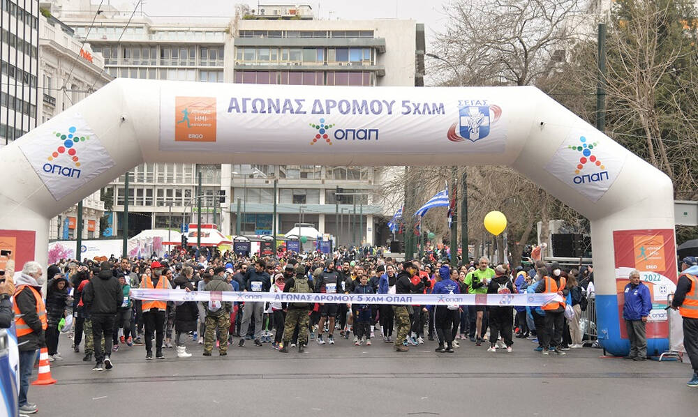 Στον παλμό του Ημιμαραθωνίου της Αθήνας ο ΟΠΑΠ