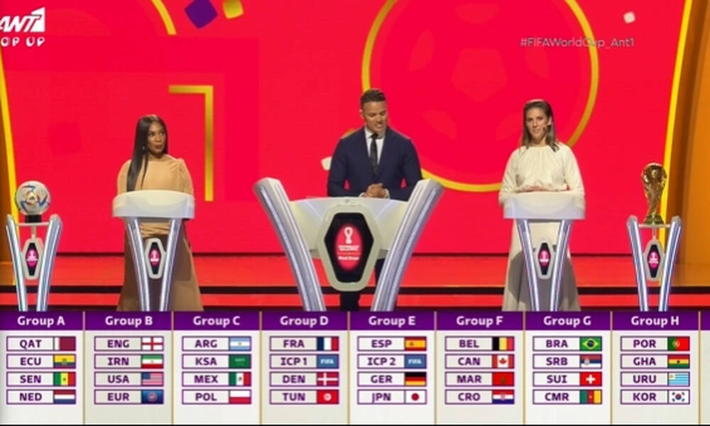 Παγκόσμιο Κύπελλο 2022: Όμιλος «φωτιά» με Ισπανία και Γερμανία - Όλα τα γκρουπ της διοργάνωσης