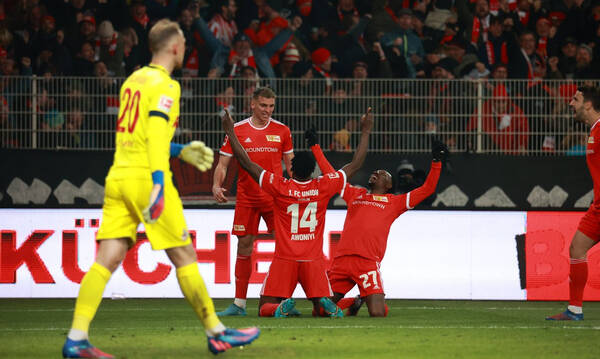 Bundesliga: Νίκη-προσπέραση για την Ουνιόν Βερολίνου