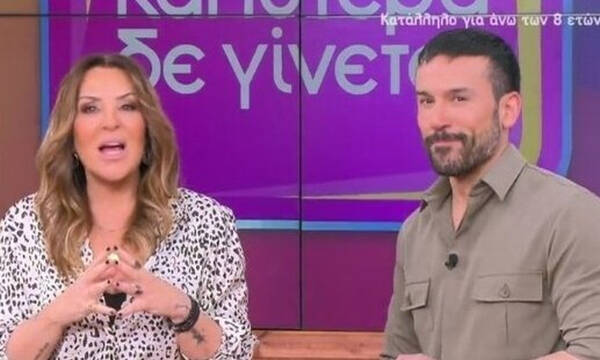 Καλύτερα δε γίνεται: Πήρε φωτιά το πλατό της εκπομπής! Με πυροσβεστήρες η Ναταλία Γερμανού!