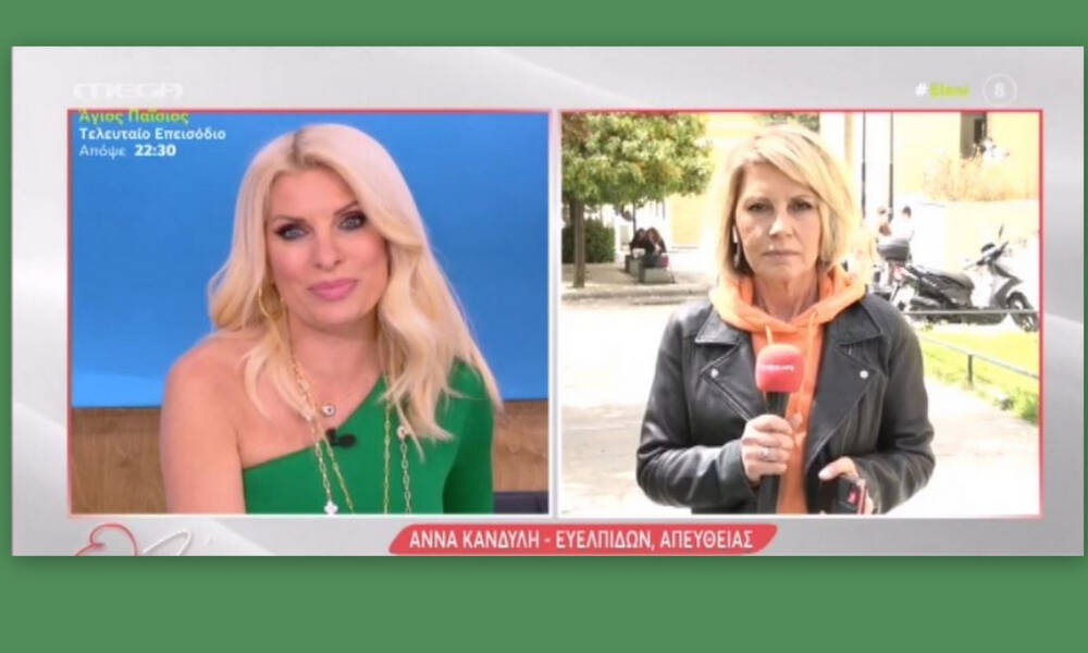 Πάτρα - Ελένη Μενεγάκη: Αποκάλυψε on air το πρόσωπο που έδωσε συνέντευξη στην Νικολούλη