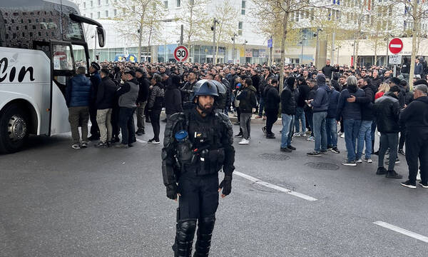 Μαρσέιγ-ΠΑΟΚ: Άκυρο από Αστυνομία - Μεμονωμένα οι οπαδοί του «Δικέφαλου» στο Βελοντρόμ