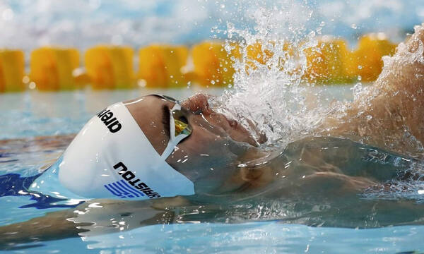 Κολύμβηση: Τρίτος ο Χρήστου στα προκριματικά των 200μ. ύπτιο στη Σουηδία