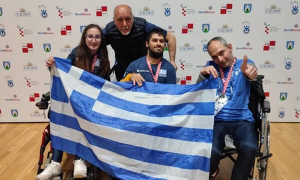 Ασημένιο μετάλλιο η ομάδα BC1/2 στο Zagreb 2022 World Boccia Challenger
