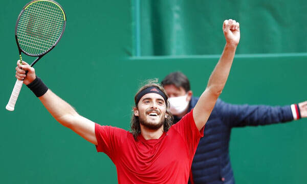 Στέφανος Τσιτσιπάς: Σαρωτικός στην πρεμιέρα του στο Μόντε Κάρλο