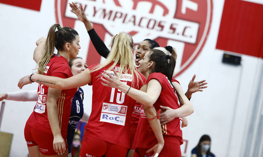 Volley League γυναικών: Εύκολα στα ημιτελικά ο Ολυμπιακός 