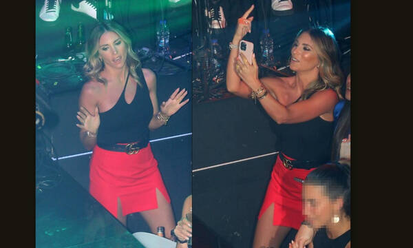 Αθηνά Οικονομάκου: Νυχτερινή διασκέδαση για την ηθοποιό - Ο ξέφρενος χορός στον Μάστορα