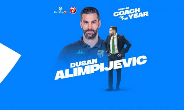 Eurocup: Προπονητής της χρονιάς ο Αλιμπίγεβιτς!