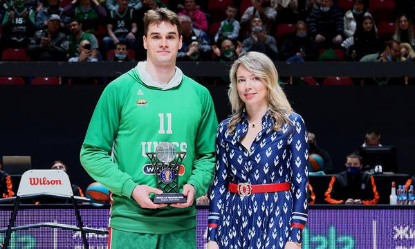 Βραβεύτηκε ως MVP στην VTB League ο Μάριο Χεζόνια! (video)