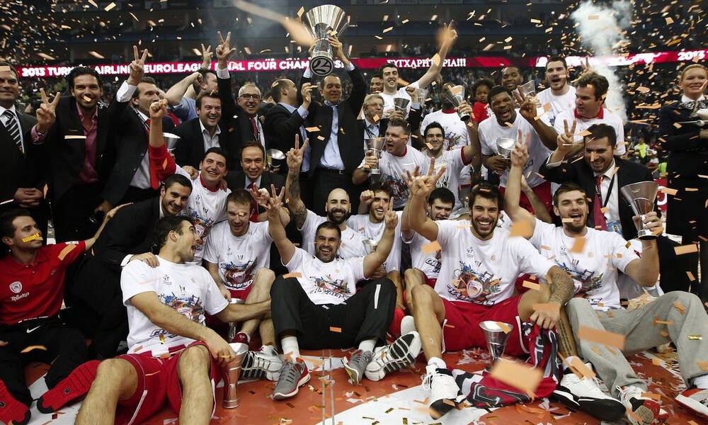 Euroleague: Θυμήθηκε τους τίτλους του Ολυμπιακού το 2012 και το 2013 (video)