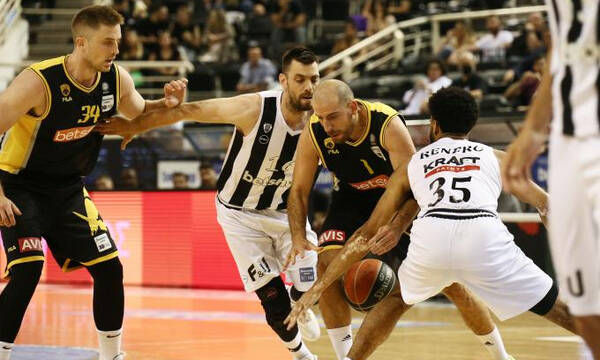 ΠΑΟΚ - ΑΕΚ 96-72: Έκανε το χρέος του αλλά το Περιστέρι τον πέταξε εκτός Playoffs 