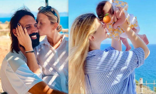 Κομμάτα - Σαμαράς: Βάφτισαν σήμερα την κόρη τους - Μοναδική φώτο από το μυστήριο