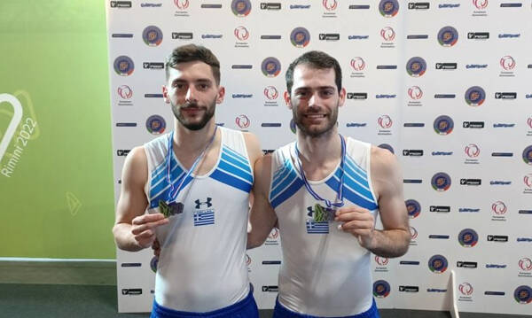 Ευρωπαϊκό πρωτάθλημα τραμπολίνο: Χάλκινο μετάλλιο οι Γράψας, Σαββίδης