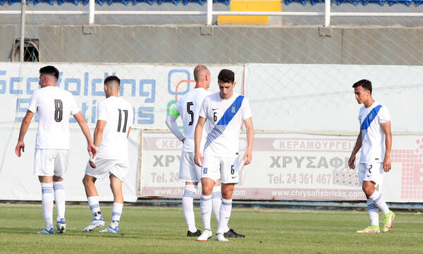 Κύπρος Κ21-Ελλάδα Κ21 3-0: «Φάντασμα» η Εθνική Ελπίδων, διασύρθηκε στην Κύπρο (pics)