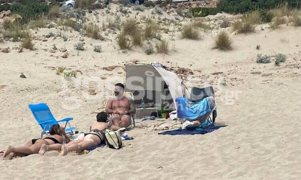 Η Τούνη στη Μύκονο και ο Αλεξάνδρου στην Ελαφόνησο - Αποκλειστικές φωτό