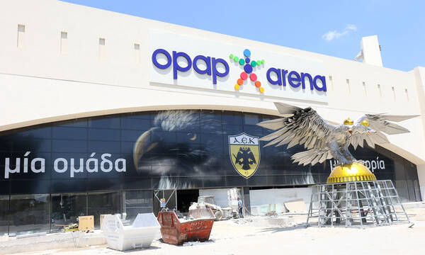 ΑΕΚ: Ιστορική στιγμή! Μπαίνει ο χλοοτάπητας στην «OPAP Arena» (video)