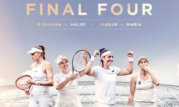 Wimbledon: Χάλεπ, Ριμπάκινα, Μαρία και Ζαμπέρ το «καρέ» τίτλου στο Λονδίνο! (vids)