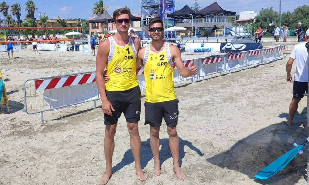 Beach Volley - Lecce Futures: Δεύτερη ήττα από τη Δανία για Κανέλλο, Μανδηλάρη