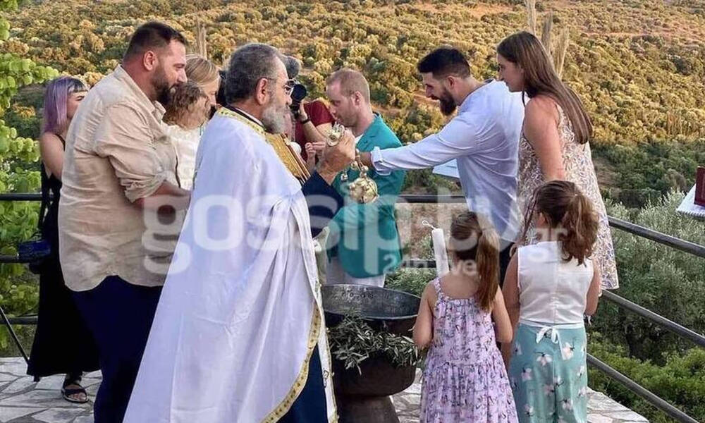 Πατριαρχέας-Δράκου: Το γλέντι μετά τη διπλή βάφτιση με τον Κυανό και η μαντινάδα του «Πότη»