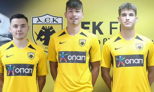 AEK: Τρεις μεταγραφές για την ομάδα Β