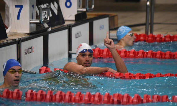Κολύμβηση - Εθνικό Πρωτάθλημα: Πανελλήνιο ρεκόρ ο Απόστολος Χρήστου στα 200μ. ύπτιο