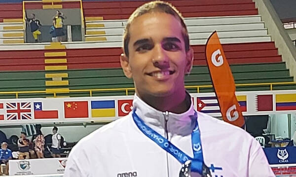 Τεχνική κολύμβηση – Παγκόσμιο Πρωτάθλημα: «Ασημένιος» ο Χρήστος Καλαϊτζόπουλος στο Κάλι