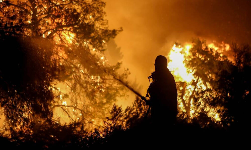 Φωτιά στον Έβρο: Μαίνεται το πύρινο μέτωπο στη Δαδιά - Νέο μήνυμα εκκένωσης από το 112