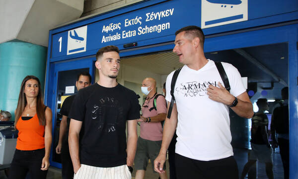 Ολυμπιακός: «Πάτησε» Ελλάδα ο Λέιντνερ - «Χαρούμενος που έρχομαι σε μια μεγάλη ομάδα» (photos)