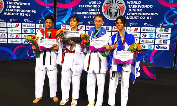 Παγκόσμιο Πρωτάθλημα Ταεκβοντό: Χάλκινο μετάλλιο η Πειμανίδου