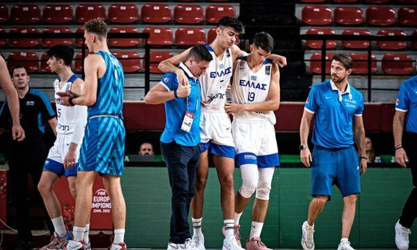 Eurobasket U18: Νοκ άουτ από τη διοργάνωση με διάστρεμμα ο Αλέξανδρος Σαμοντούροβ