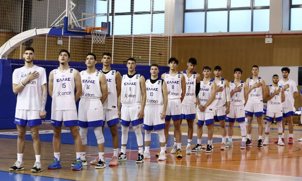 Εθνική Εφήβων: Πρώτος αντίπαλος τα Σκόπια στους αγώνες κατάταξης του Eurobasket U18