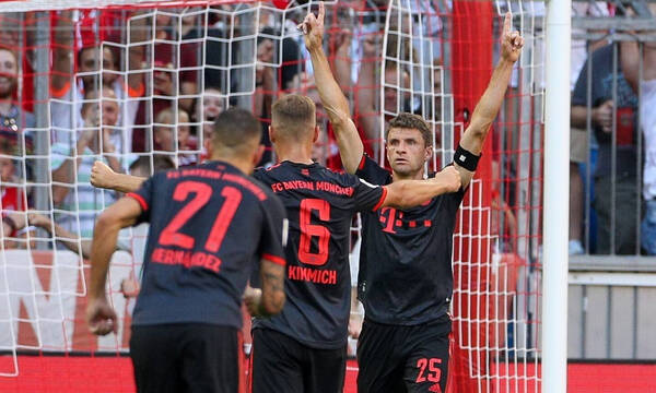 Bundesliga: Νίκησε και την Βόλφσμπουργκ και έκανε το 2/2 η Μπάγερν Μονάχου (video)