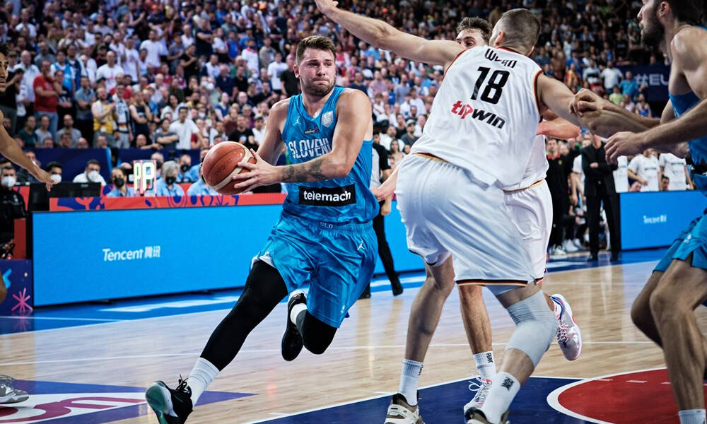 Eurobasket 2022: Με Λούκα Magic «λύγισε» τη Γερμανία και επέστρεψε στις νίκες η Σλοβενία