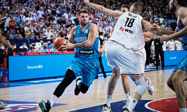 Eurobasket 2022: Με Λούκα Magic «λύγισε» τη Γερμανία και επέστρεψε στις νίκες η Σλοβενία