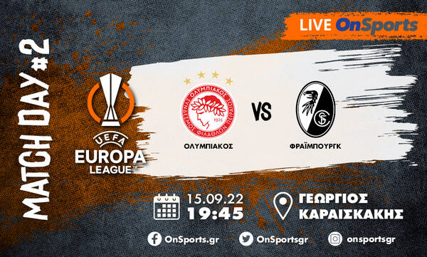 Live Chat Ολυμπιακός-Φράιμπουργκ 0-3 (τελικό)