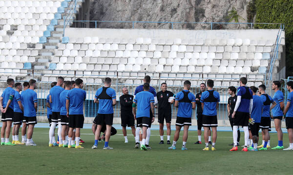 Nations League: Κομπλέ η Εθνική, στην προπόνηση και ο Λημνιός