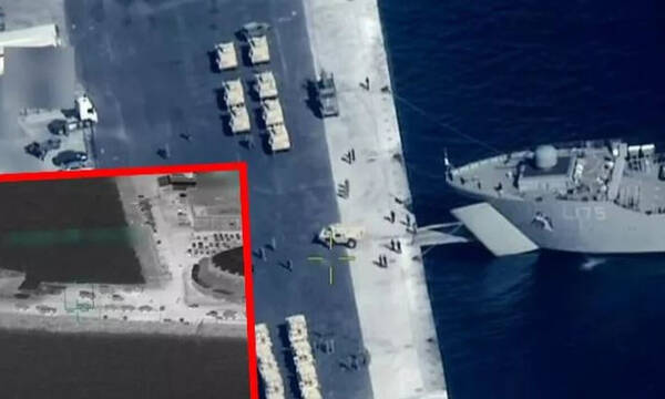 Οι Τούρκοι δημοσίευσαν φωτογραφίες στρατιωτικών οχημάτων σε ελληνικά νησιά που τράβηκαν από drones