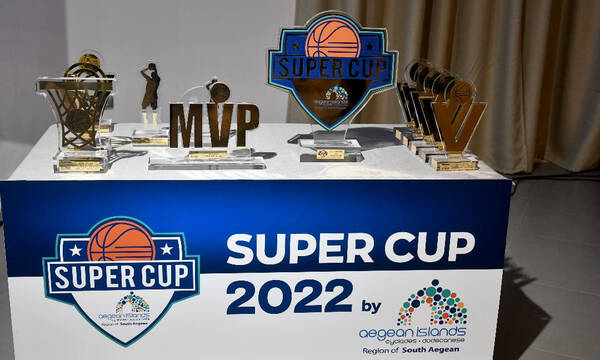 Super Cup: Βραβεύτηκαν οι καλύτεροι της περσινής Basket League - Βεζένκοφ: «Να κερδίσει ο καλύτερος»