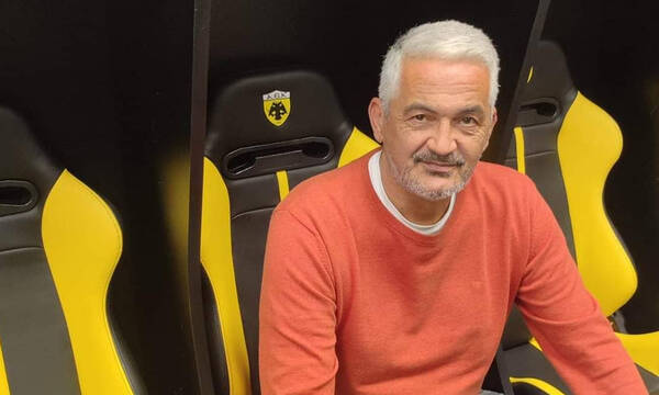 AEK: Στην OPAP Arena ο Ζόραν Σλίσκοβιτς (photos)