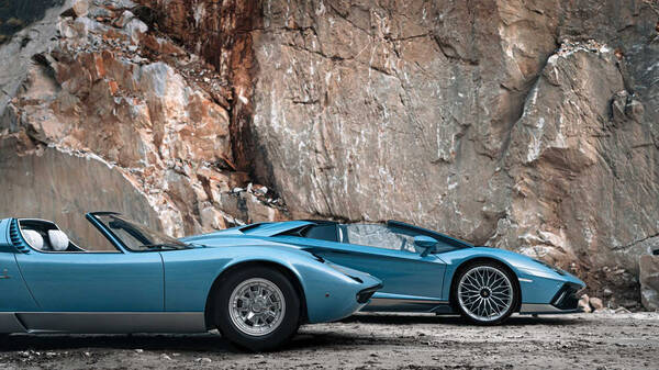 Αυτή η Lamborghini Aventador θυμάται τη Miura