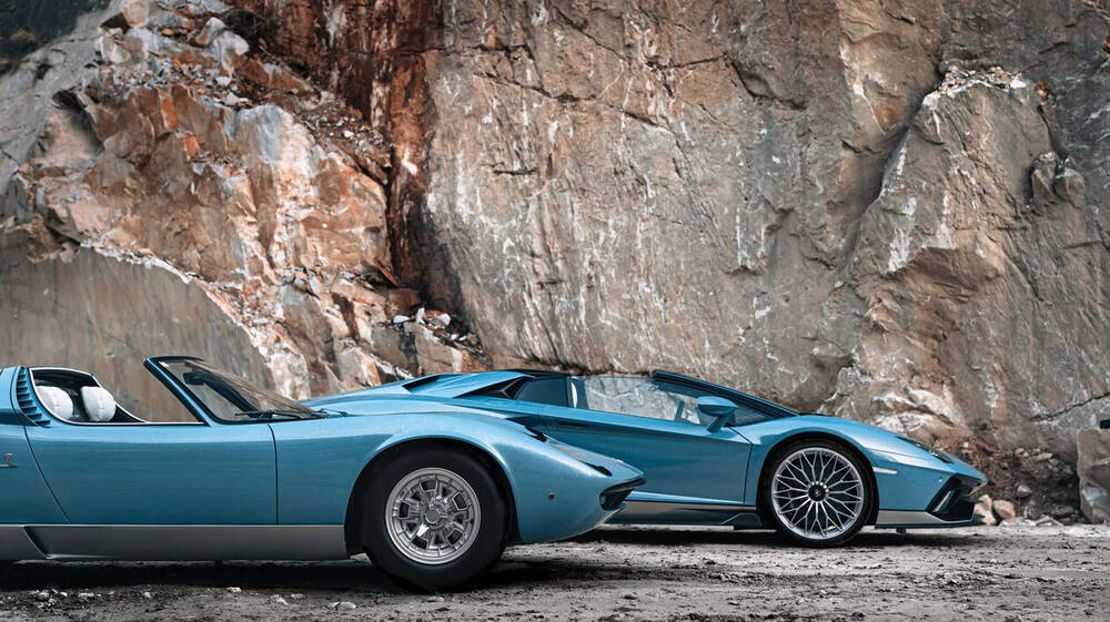 Αυτή η Lamborghini Aventador θυμάται τη Miura