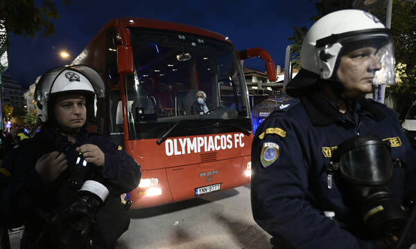 Παναθηναϊκός-Ολυμπιακός: Χωρίς προβλήματα η αποστολή των «ερυθρόλευκων» (Video)