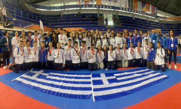 Καράτε: «Βροχή» τα μετάλλια για την Ελλάδα στους Βαλκανικούς Αγώνες μικρών ηλικιών στο Μαυροβούνιο