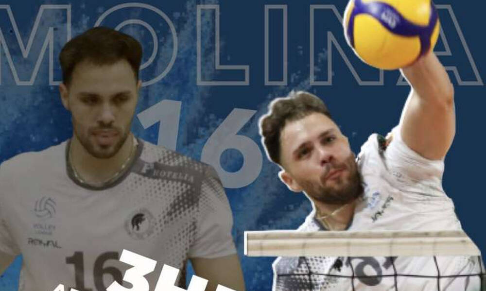 Volley League: Ο Πέδρο Μολίνα της 3ης αγωνιστικής