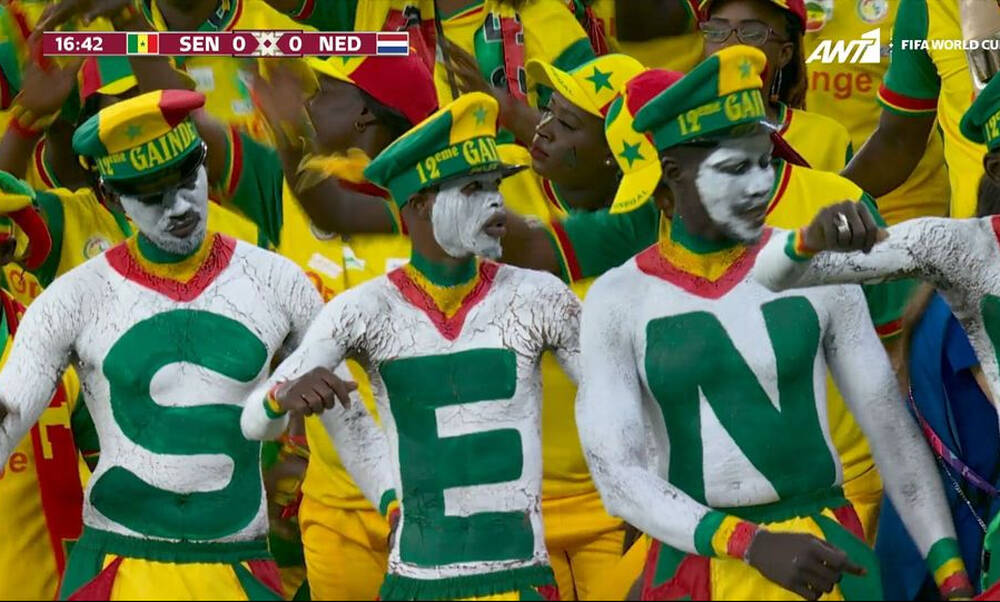 Μουντιάλ 2022: Πάρτι από τους οπαδούς της Σενεγάλης στις εξέδρες (video)