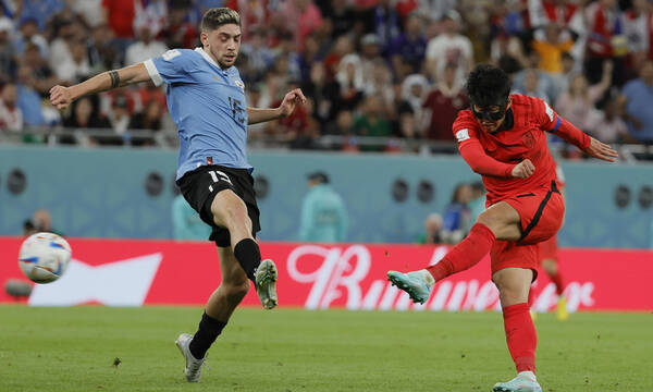 Μουντιάλ 2022 - Ουρουγουάη-Νότια Κορέα 0-0: Άργησαν να «παίξουν» και έμειναν στο «μηδέν» (videos)
