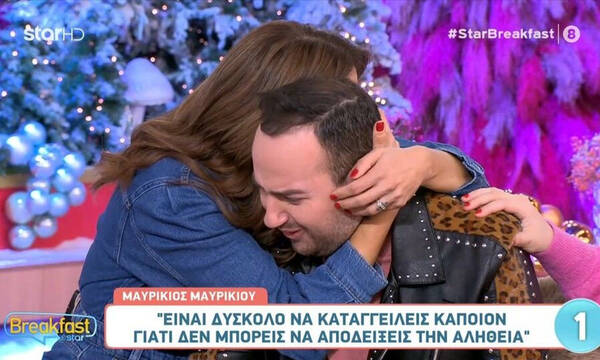 Μαυρικίου: Ξέσπασε σε λυγμούς on air και έφυγε από το πλατό