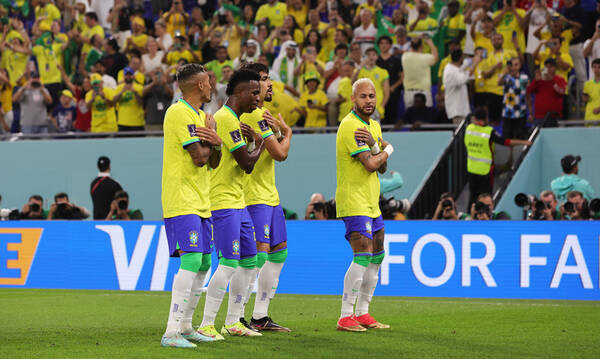 Μουντιάλ 2022: Αποθέωση της Βραζιλίας από τους οπαδούς, όλοι μία γροθιά για το έκτο (video)