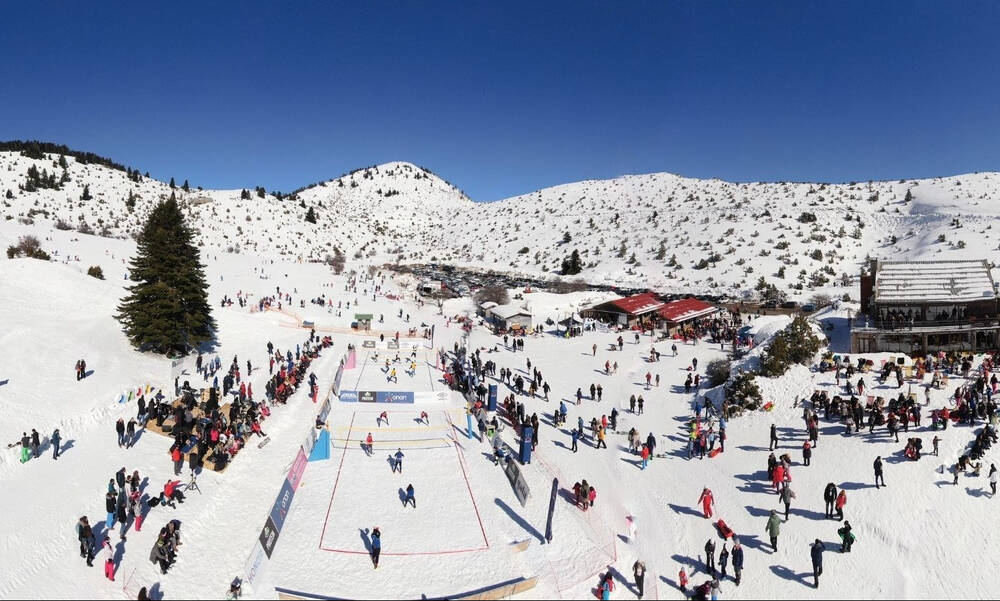 Snow Volleyball: Στο Χιονοδρομικό Κέντρο Μαινάλου το 3ο Πανελλήνιο πρωτάθλημα Snow Volley 2023
